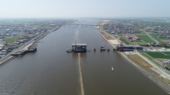 有明海沿岸道路筑後川橋