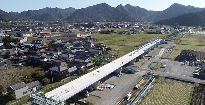 西脇北バイパス津万高架橋