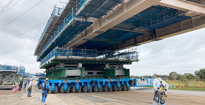 新利根川橋(西工区)