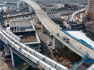 温品JCT Dランプ第1橋